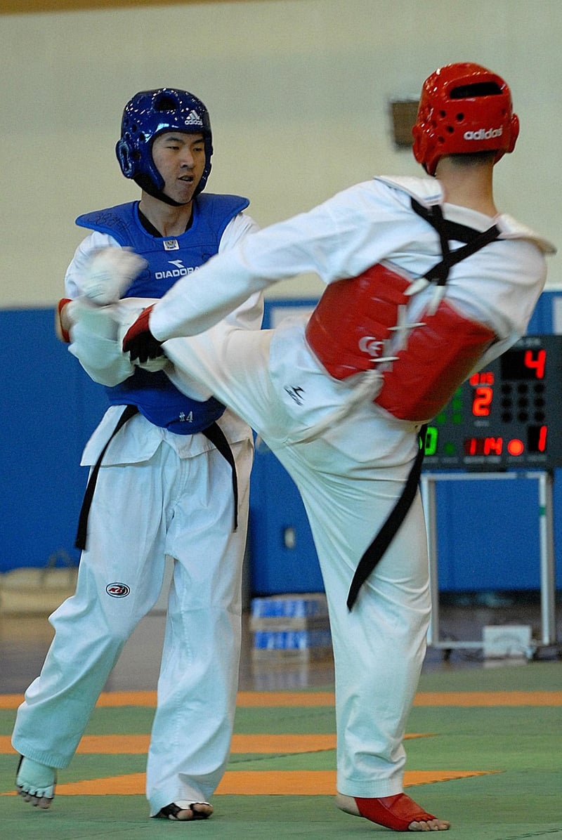 Taekwondo self-defense
